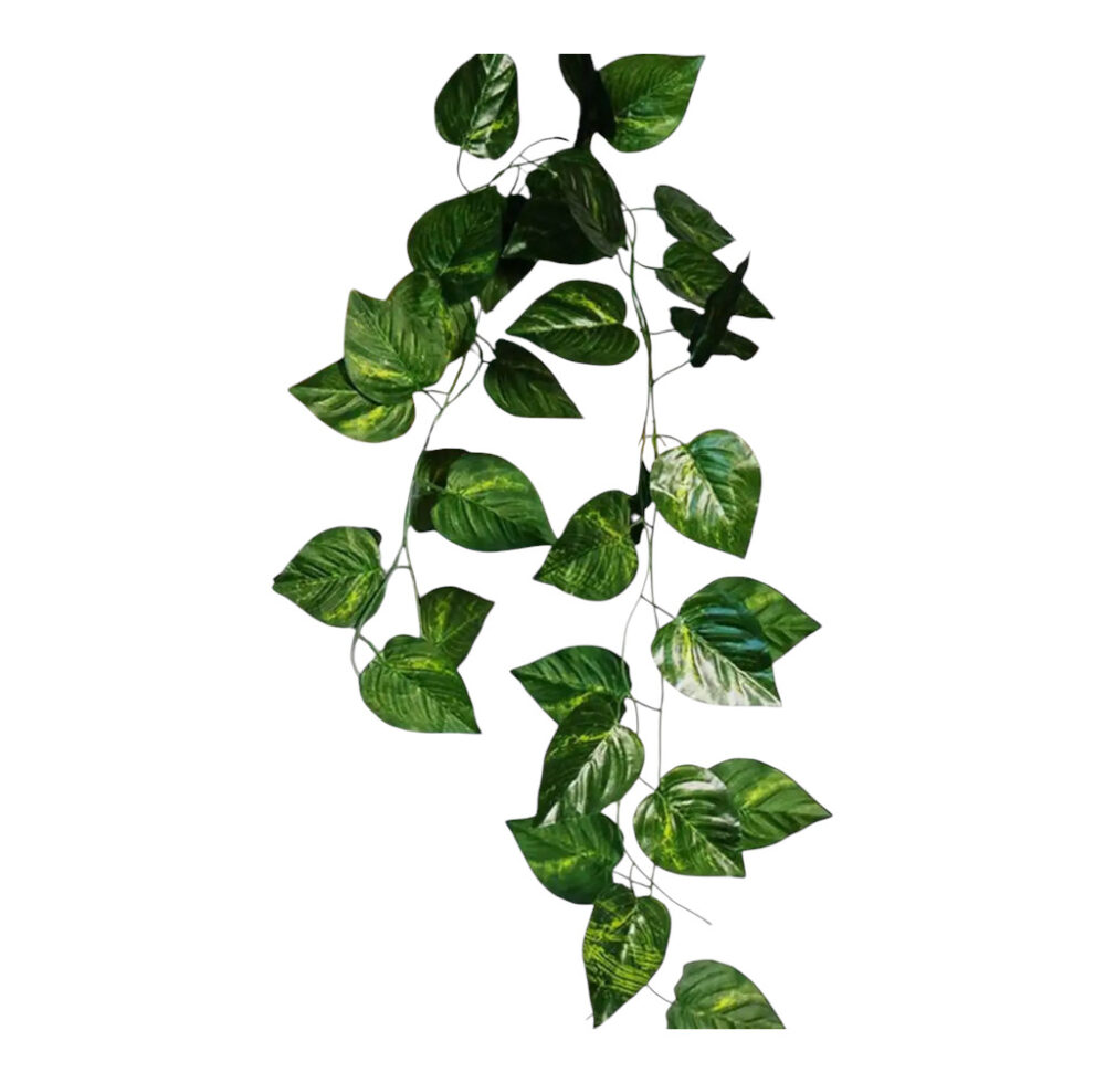 06 pieces Green leaf 6feet above artificial green bails for home decorations