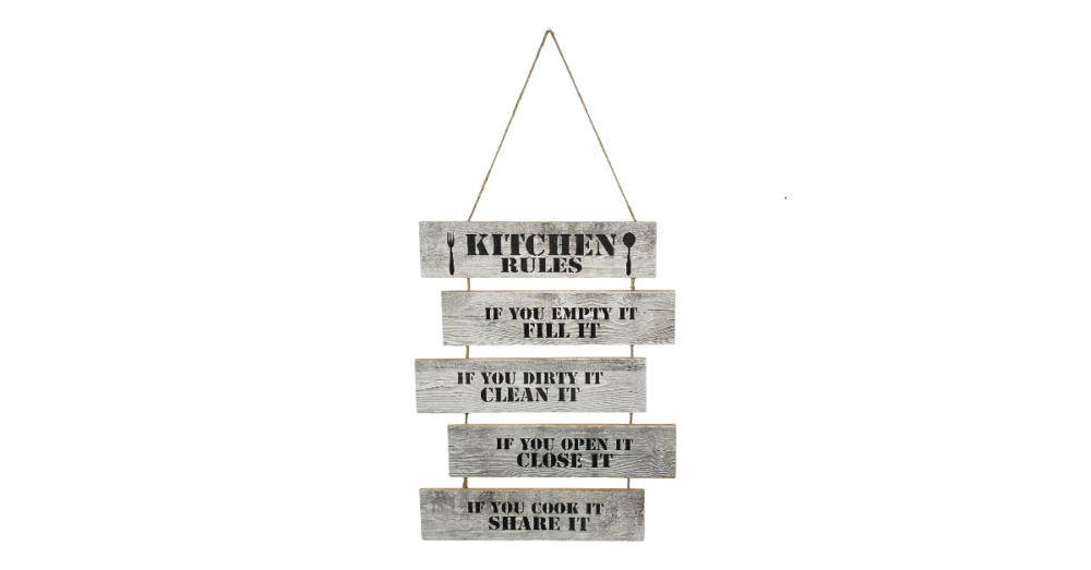 Rustic Wall Hanging Plaque Sign Inspirational Wall Art Farmhouse Wooden Hanging Sign for Office Bedroom Living Room Decorations - Image 2